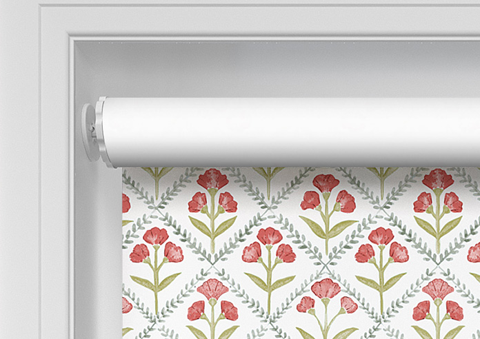 Chatsworth, Scarlet Red - Twist&Fit Roller Blind - Image 10